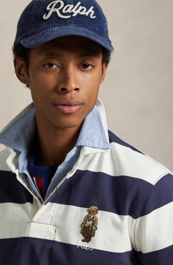 Polo Bear Stripe Rugby Shirt