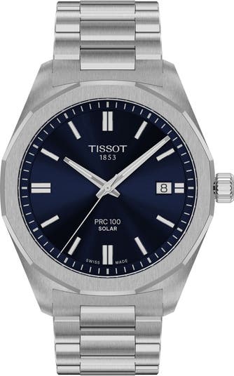 なおき【美品】Tissot PRC 100 Solar Quartz 39 Tissot PRC 100 Solar Quartz 39MM – Hale's Jewelers