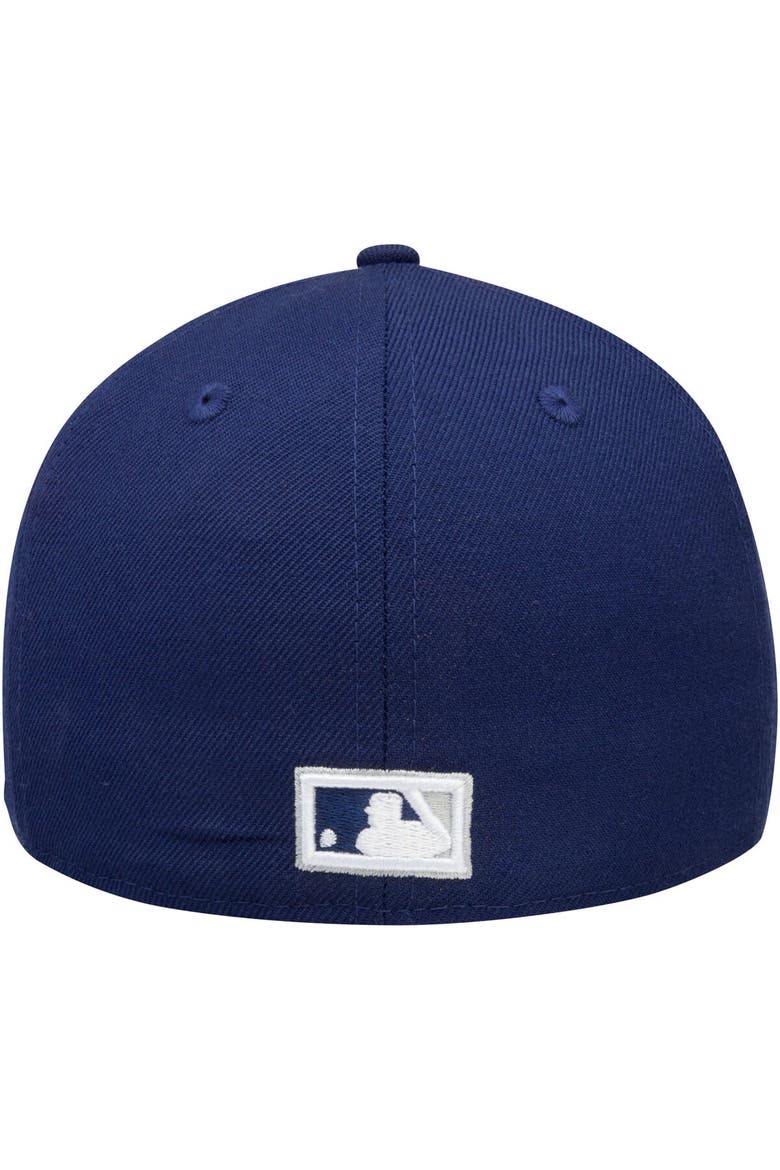 Men's New Era Navy Los Angeles Dodgers Cooperstown Collection Wool 59FIFTY Fitted Hat, Alternate, color, Royal