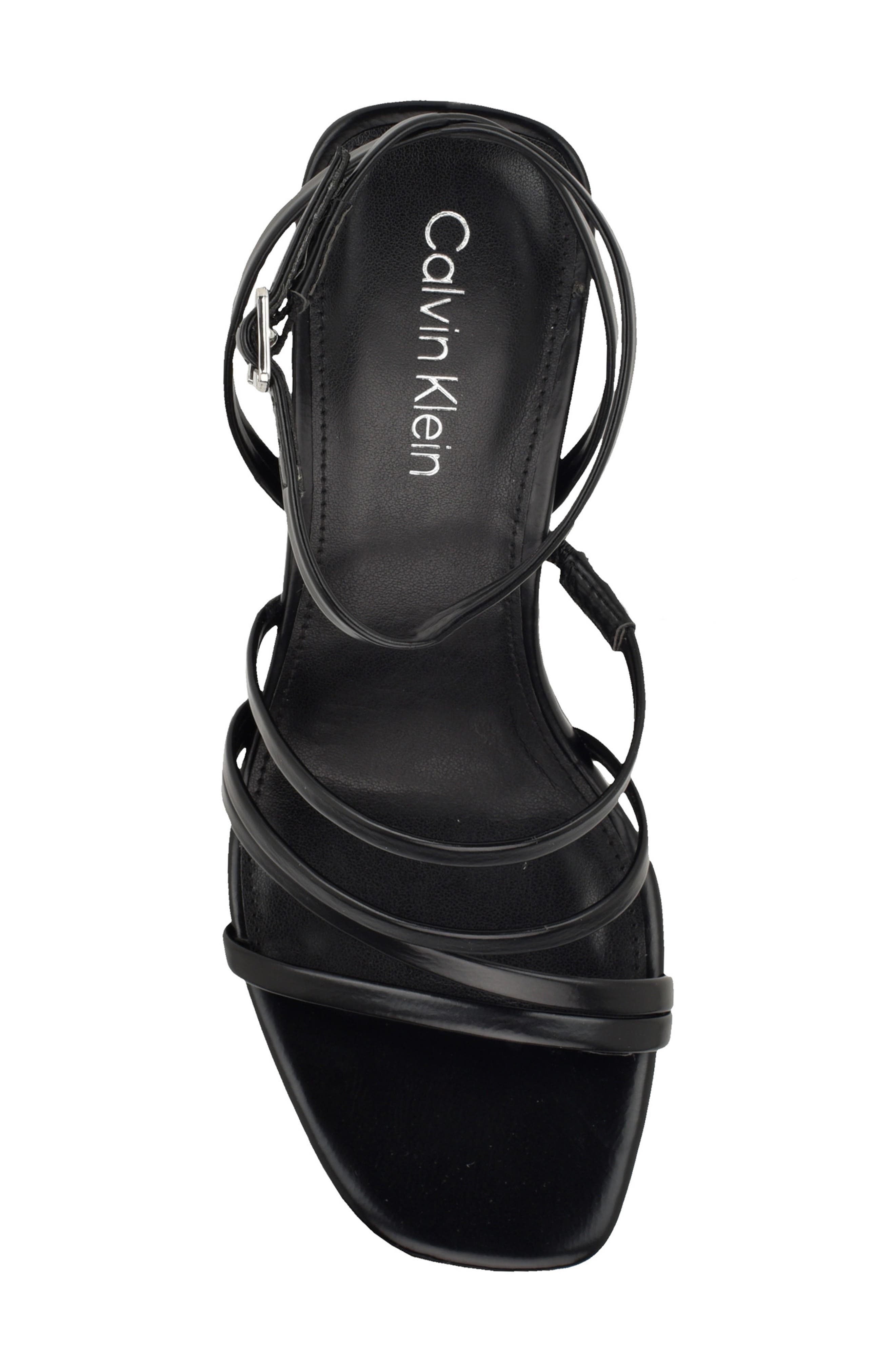 Calvin Klein Norra Ankle Strap Sandal, Alternate, color, 