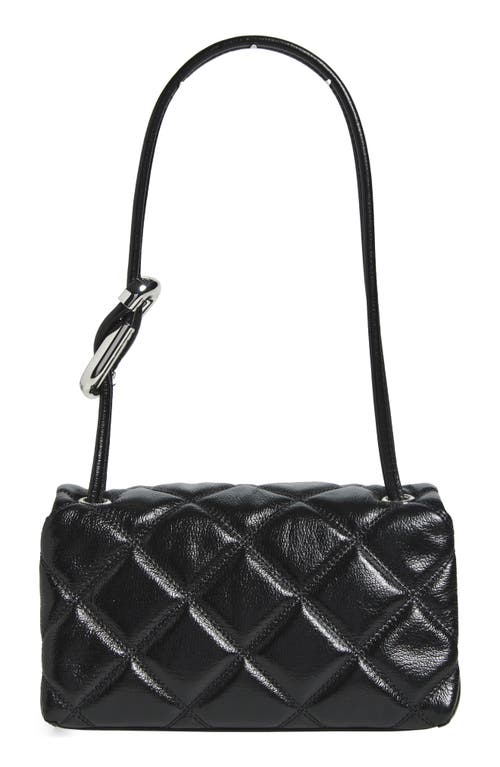 Marc Jacobs The Mini Dual Chain Diamond Quilted Leather Shoulder Bag