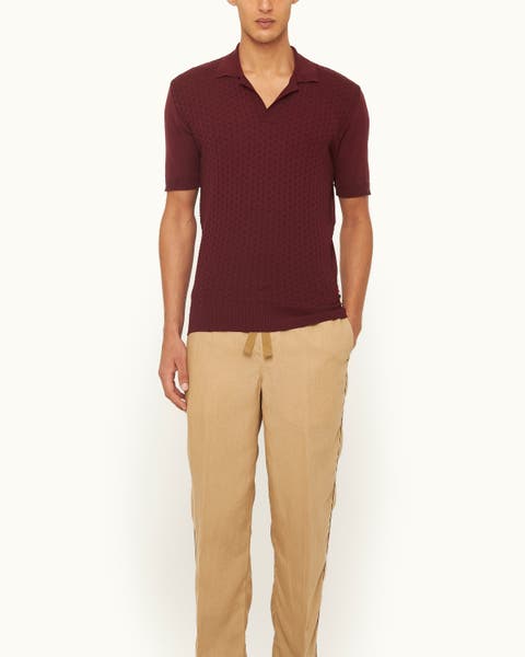 Horton Tailored-Fit Polo Shirt