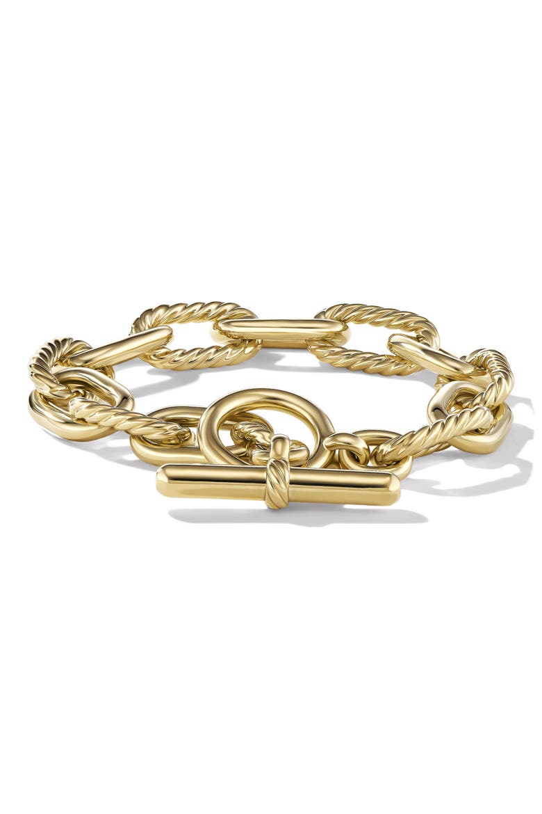 Madison® 18K Gold Toggle Chain Bracelet, 11mm, Main, color, 18K YELLOW GOLD