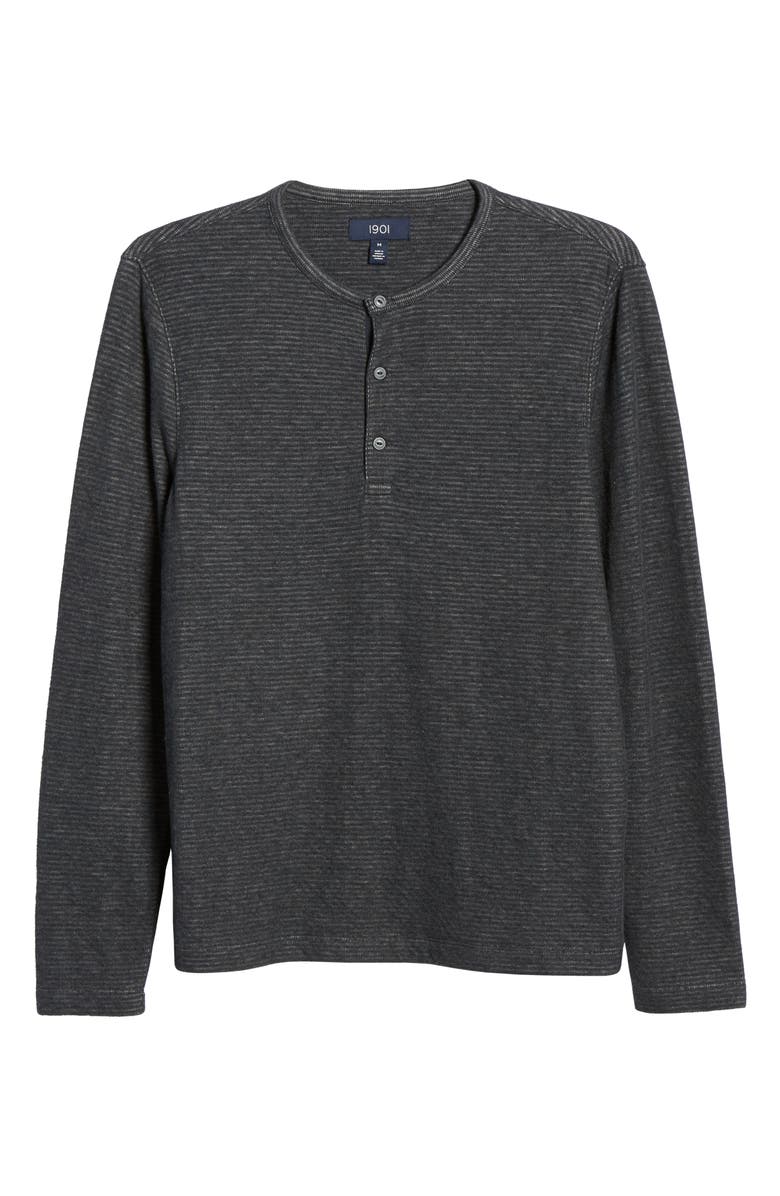 1901 Stripe Long Sleeve Henley, Alternate, color, 