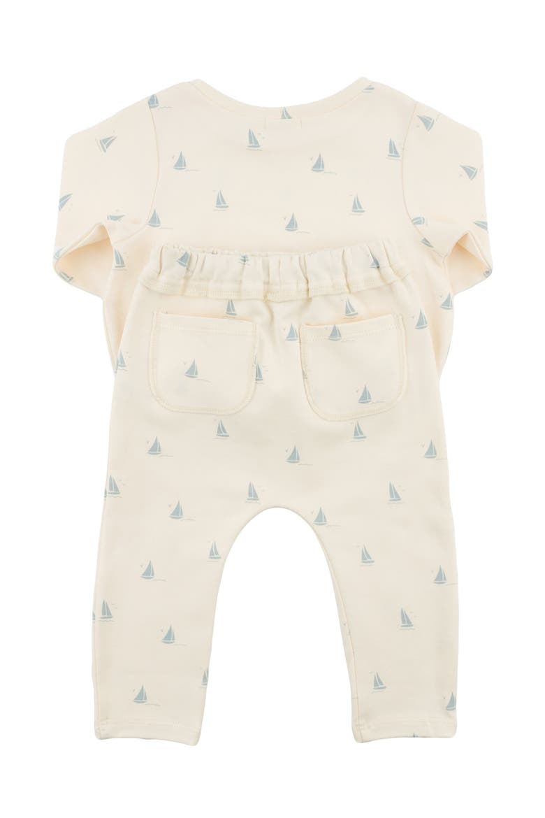 Mini Sailboats Brooklyn Boxy Jogger Set, Alternate, color, Milk
