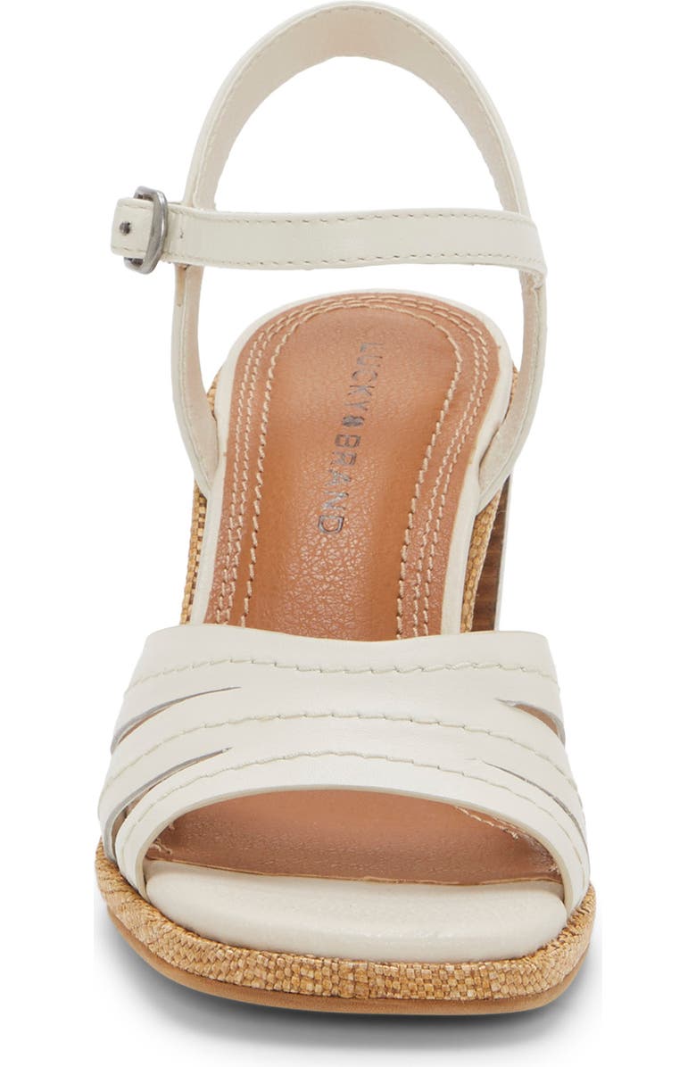 Lucky Brand Fanesa Ankle Strap Sandal, Alternate, color, Tusk
