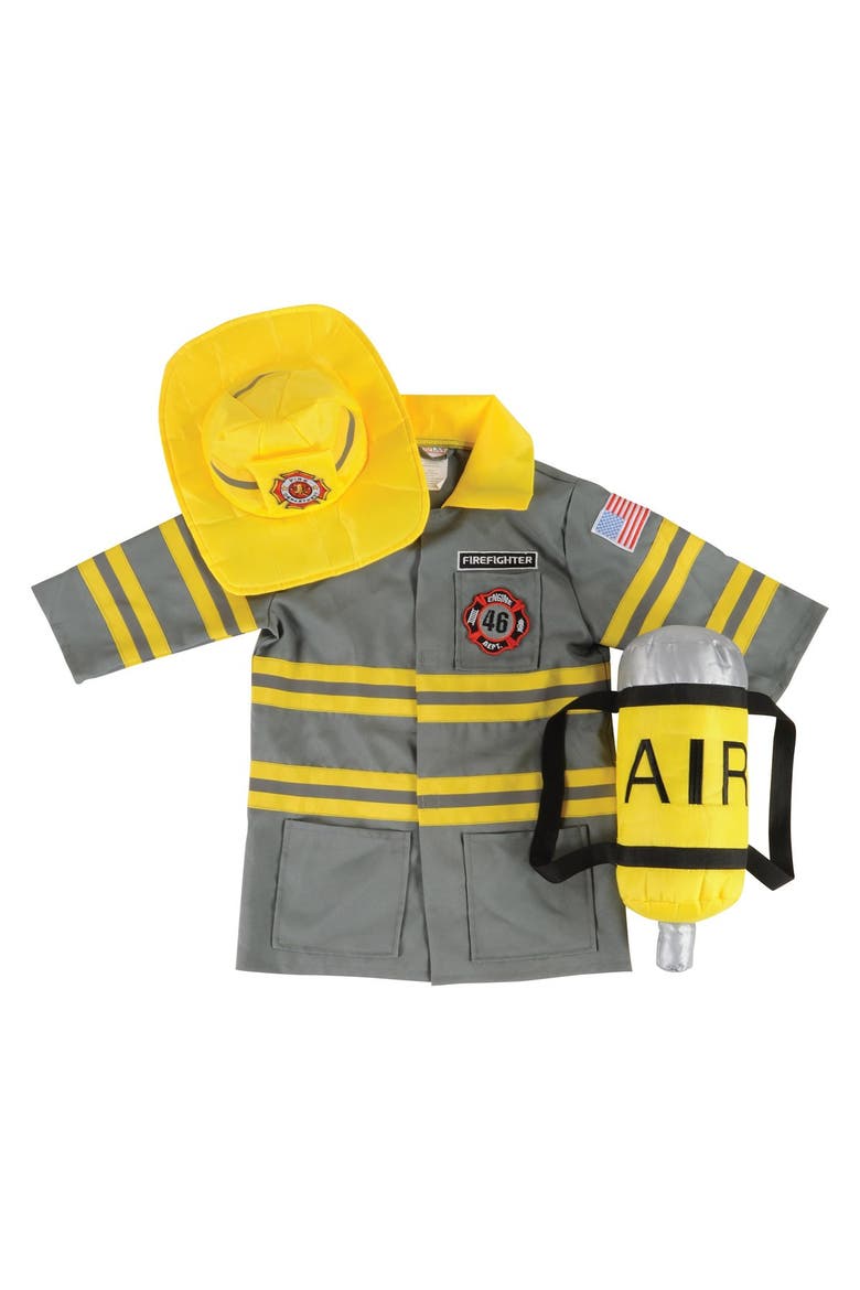 Firefighter Dress-Up, Alternate, color, Gray