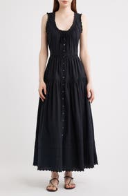 DÔEN Hortense Organic Cotton Midi Dress