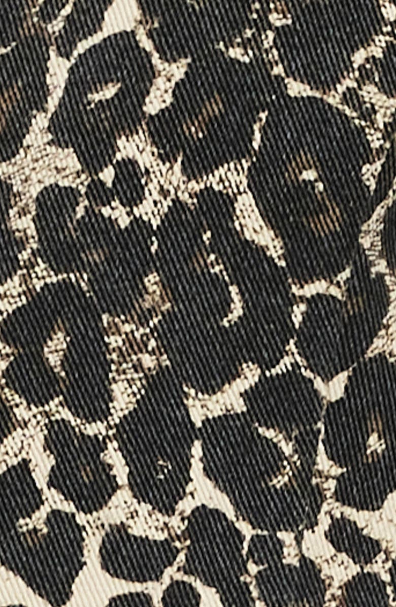 LIONESS Soho Leopard Print Jacket, Alternate, color, Leopard