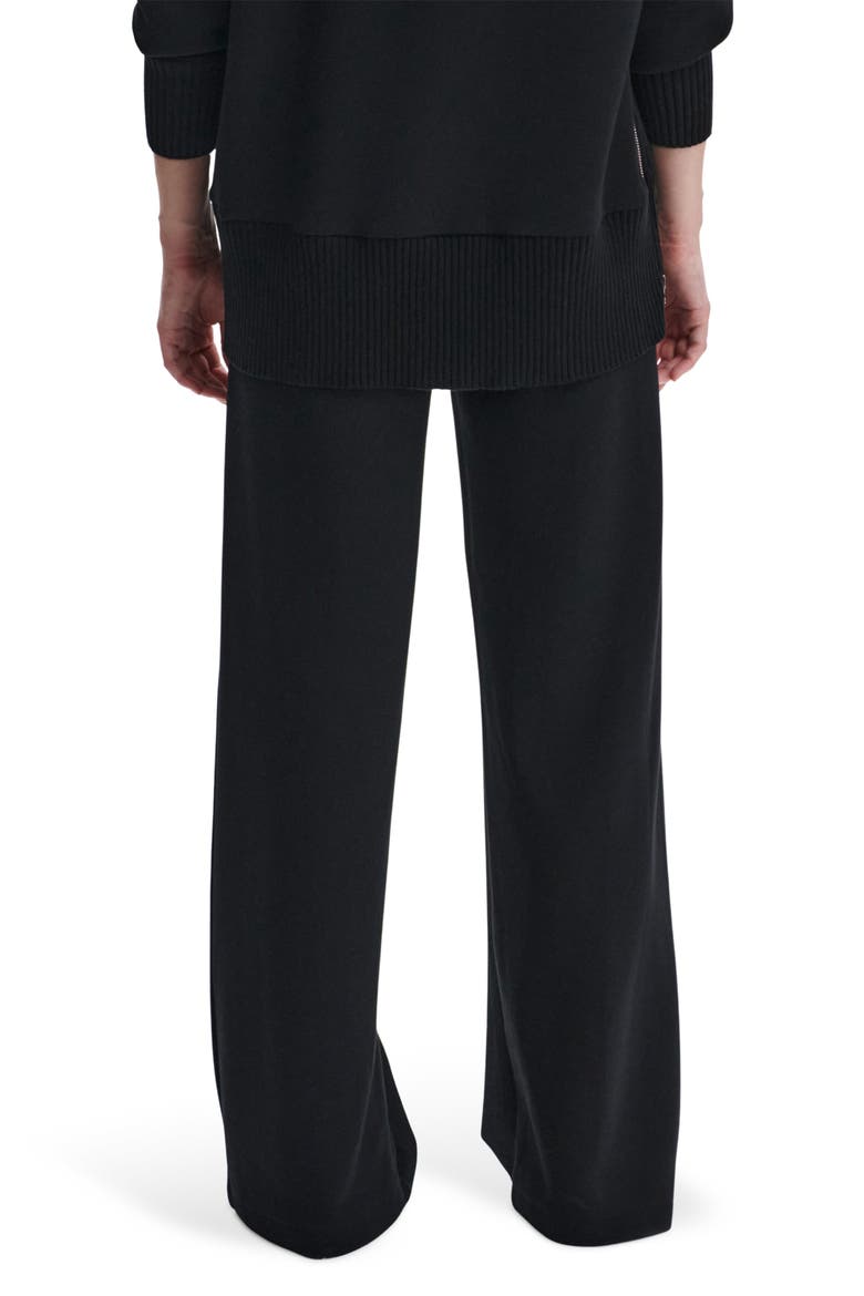 The Extra Wide Leg 29.5-Inch Pants, Alternate, color, BLACK