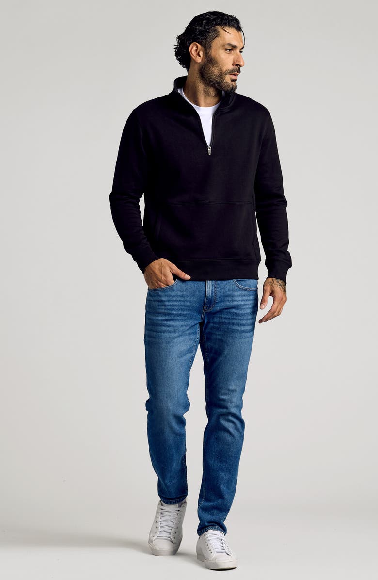 True Classic Fleece Quarter Zip Sweatshirt, Alternate, color,