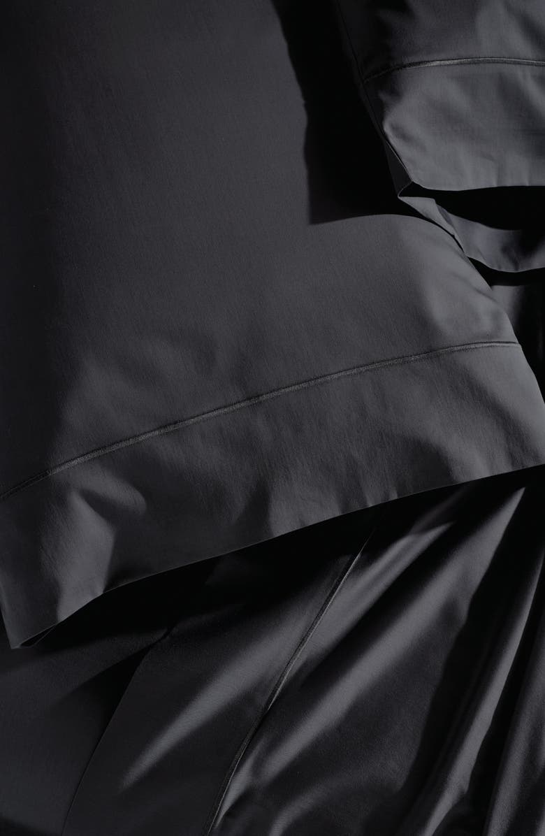 Donna Karan New York Indulgence Cotton & Silk Flat Sheet, Alternate, color, 