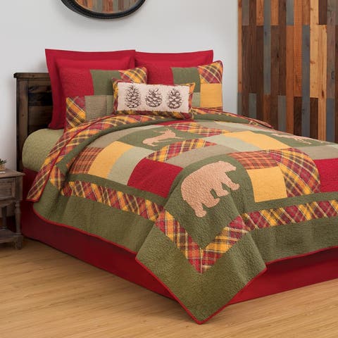 Buckley Cotton Quilt Set - Reversible and Machine Washable