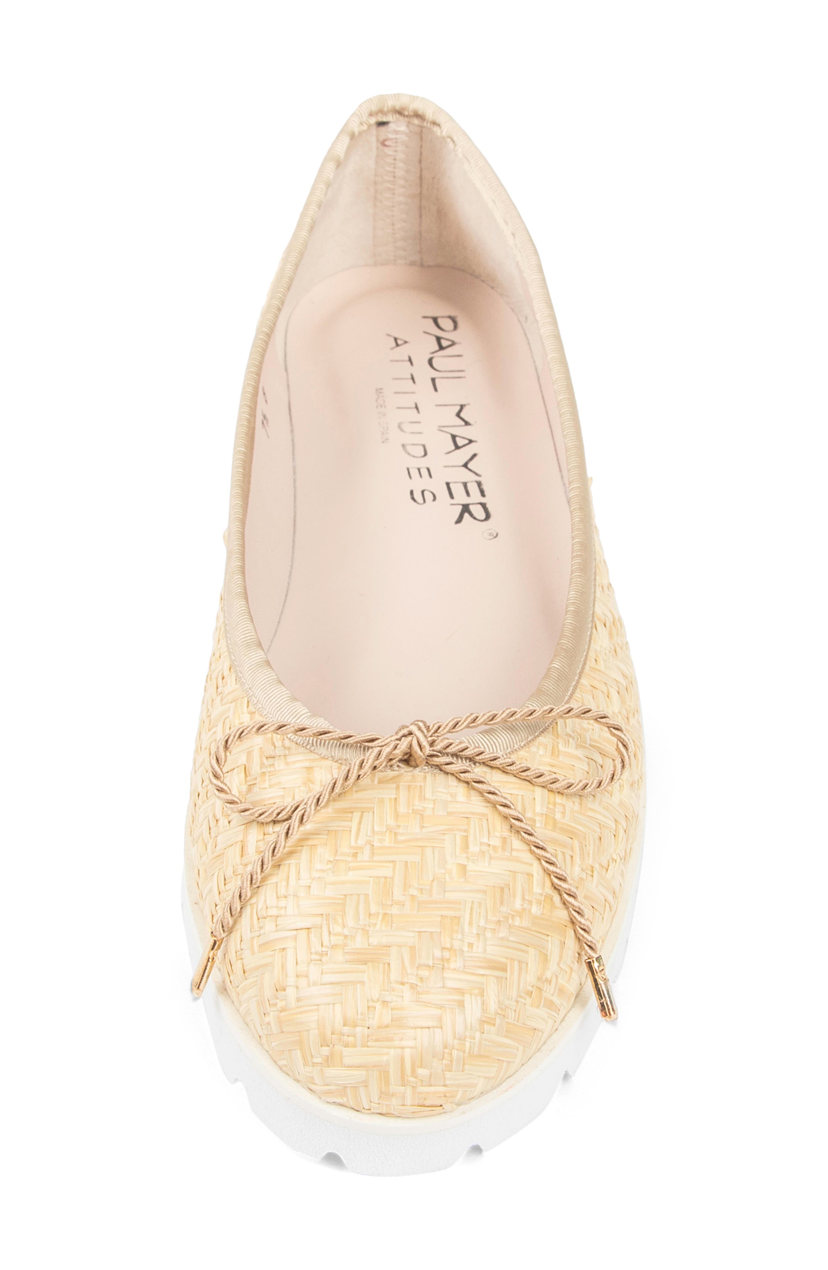 Bravo Lug Sole Ballet, Alternate, color, NATURAL RAFFIA