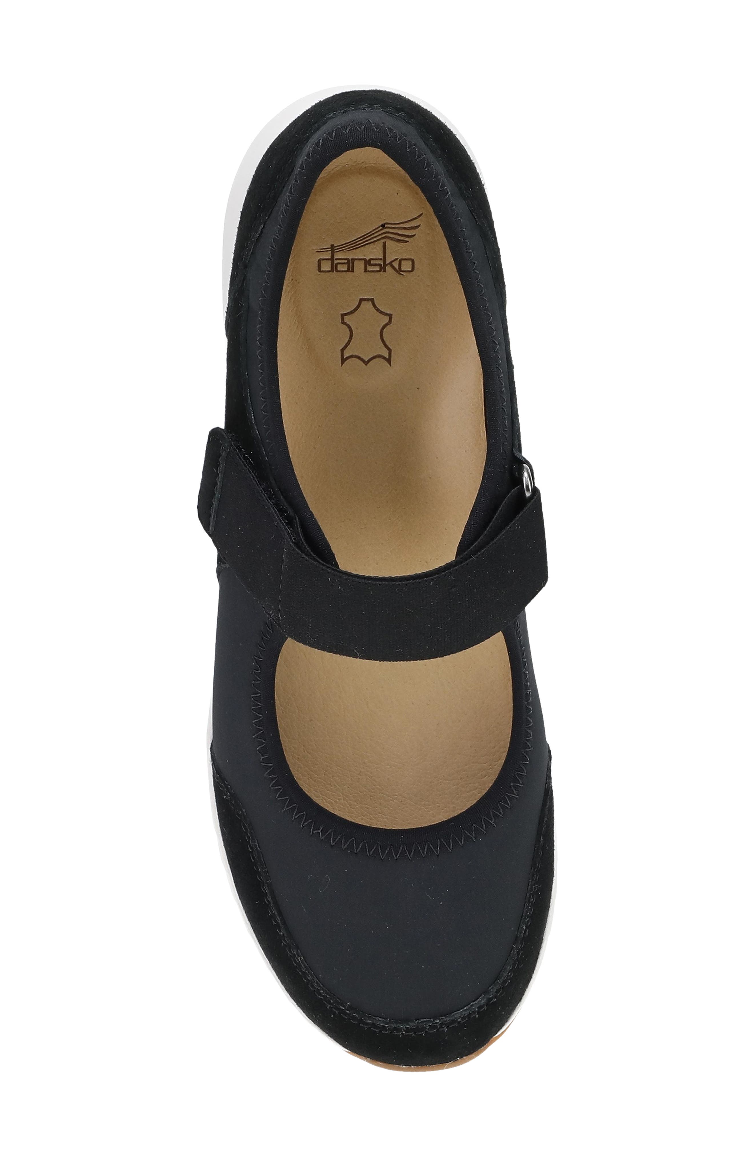 Carolina Mary Jane Sneaker, Alternate, color, BLACK SUEDE