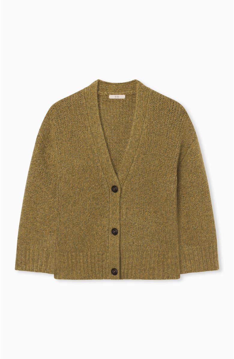 CO Boyfriend Cardigan in Cashmere, Alternate, color, 