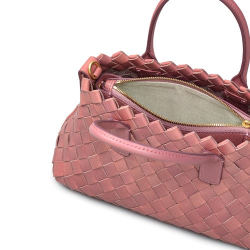 Radley The Goswell Small Ziptop Satchel Bag In Pink