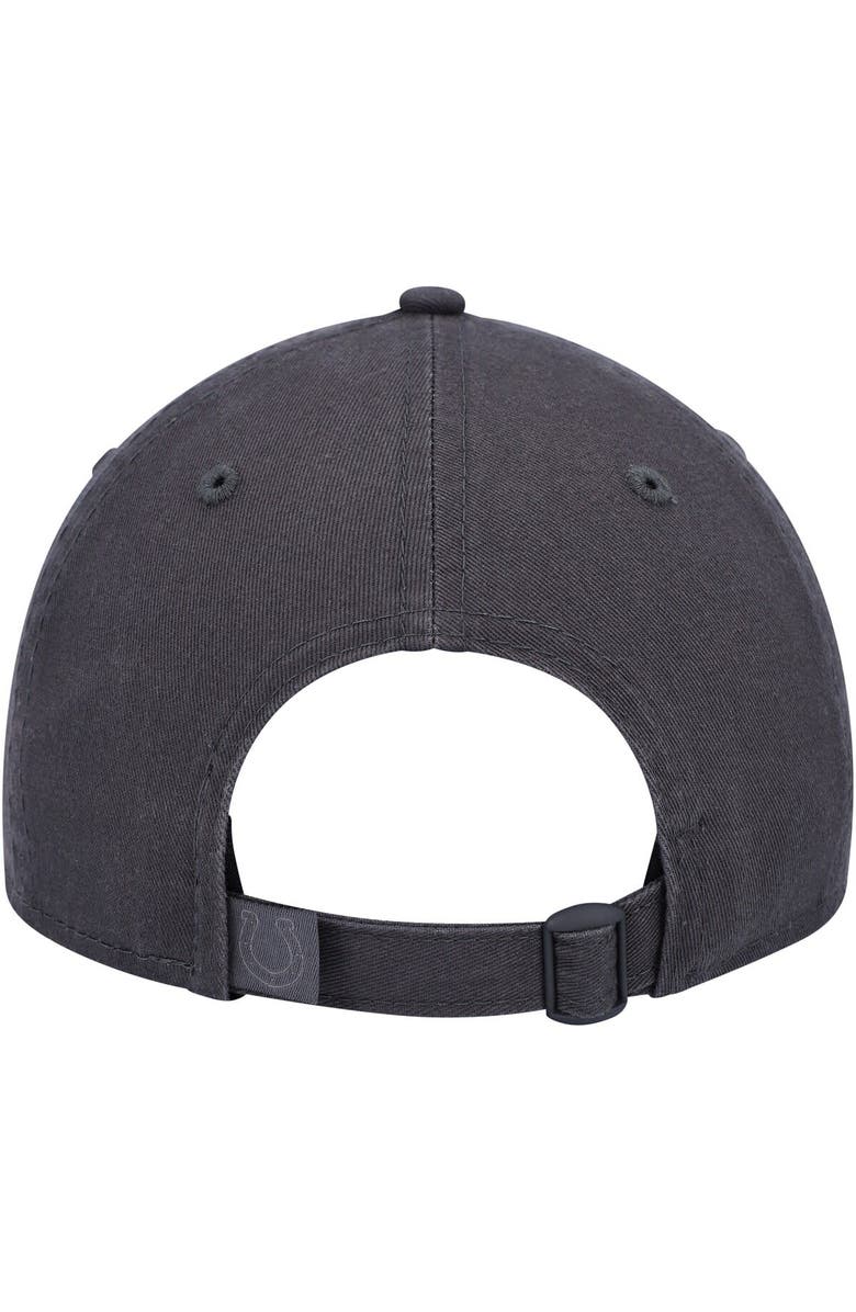 New Era Women's  New Era Graphite Indianapolis Colts Core Classic 2.0 Tonal 9TWENTY Adjustable Hat, Alternate, color, 
