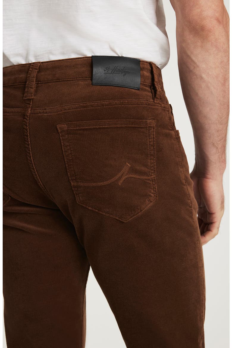 Courage Straight Leg Corduroy Pants, Alternate, color, BOURBON CORD