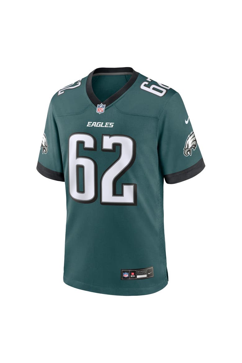 Men's Nike Jason Kelce Midnight Green Philadelphia Eagles Team Game Jersey, Alternate, color, Green
