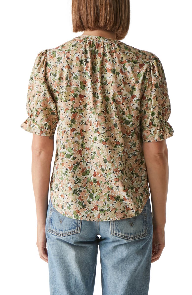 Michael Stars Roxanne Short Sleeve Button-Up Shirt, Alternate, color, 