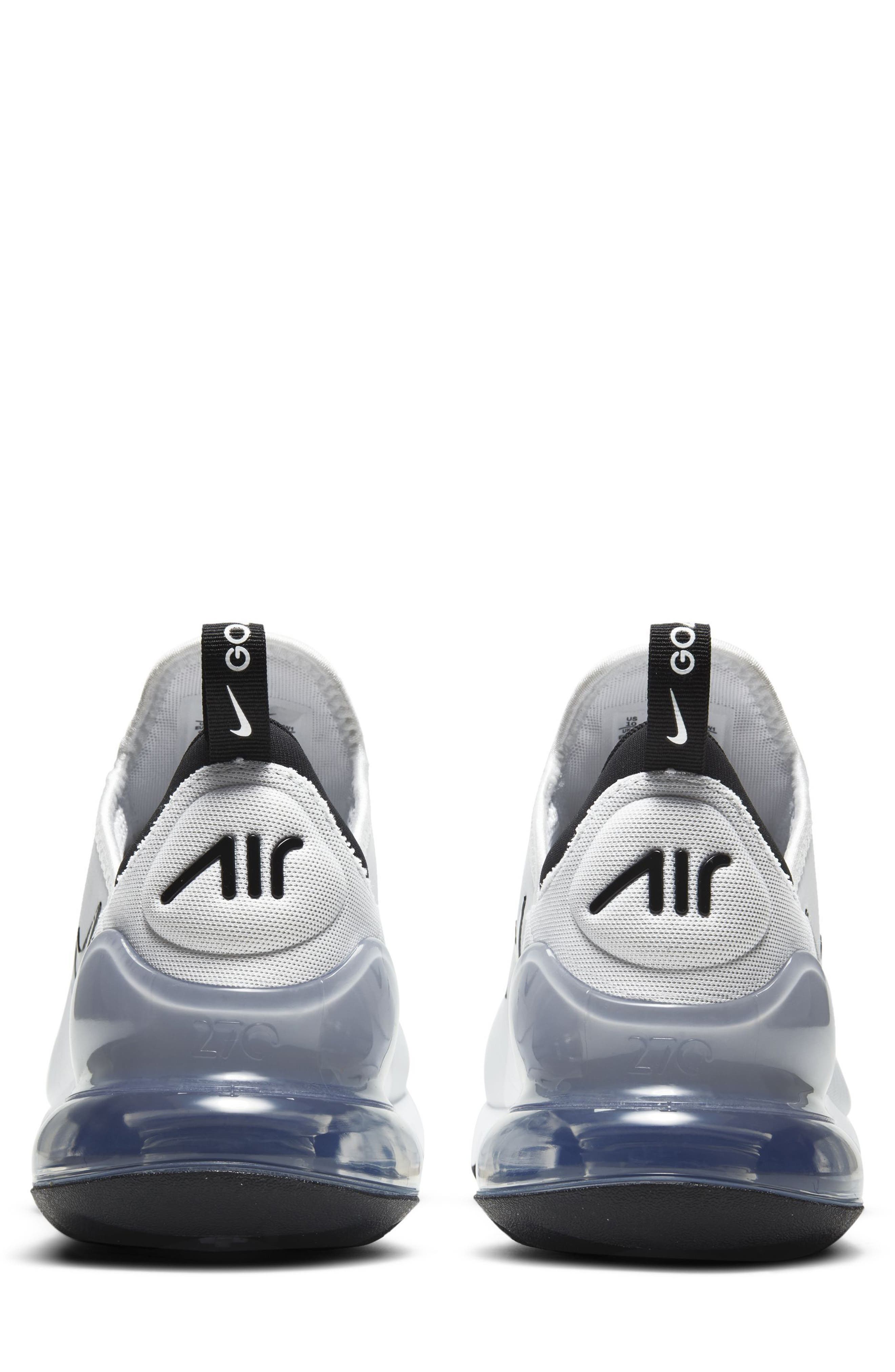 Gender Inclusive Air Max 270 G Golf Shoe, Alternate, color, 102 WHITE/BLACK