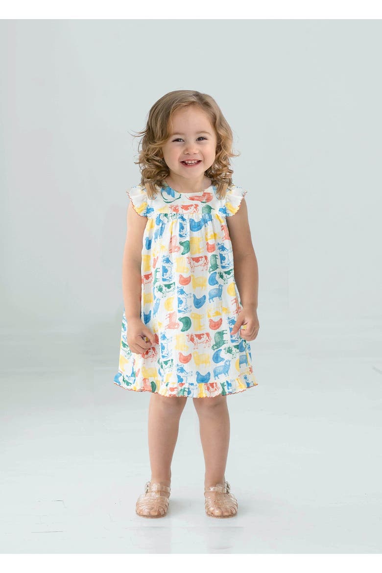 Barnyard Babe Dress, Alternate, color, Brown