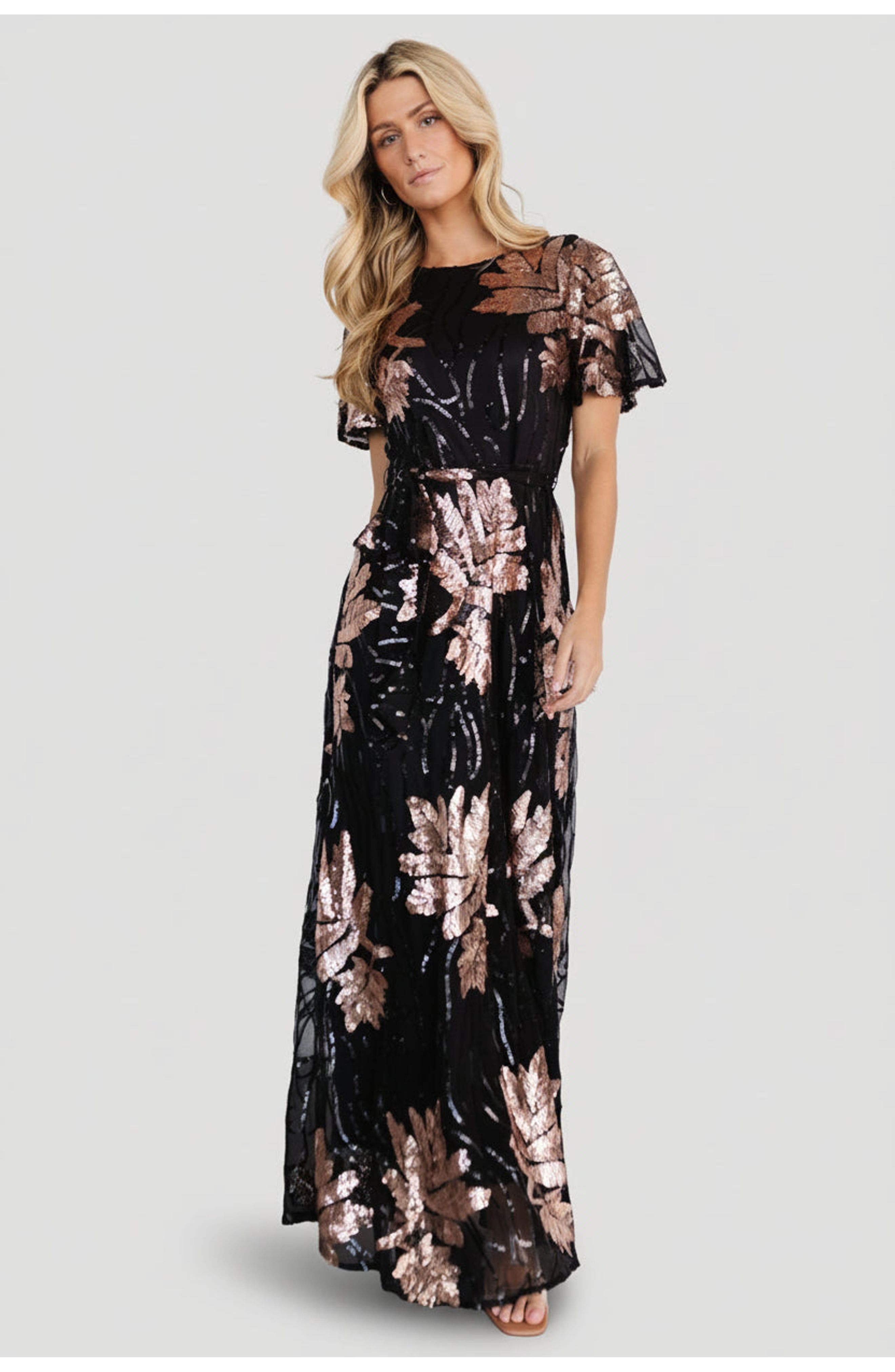 Muse Sequin Maxi Dress - image 3