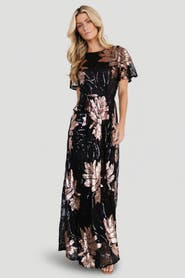 Baltic Børn Muse Sequin Maxi Dress