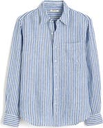 Madewell Linen & Organic Cotton Button-Up Shirt