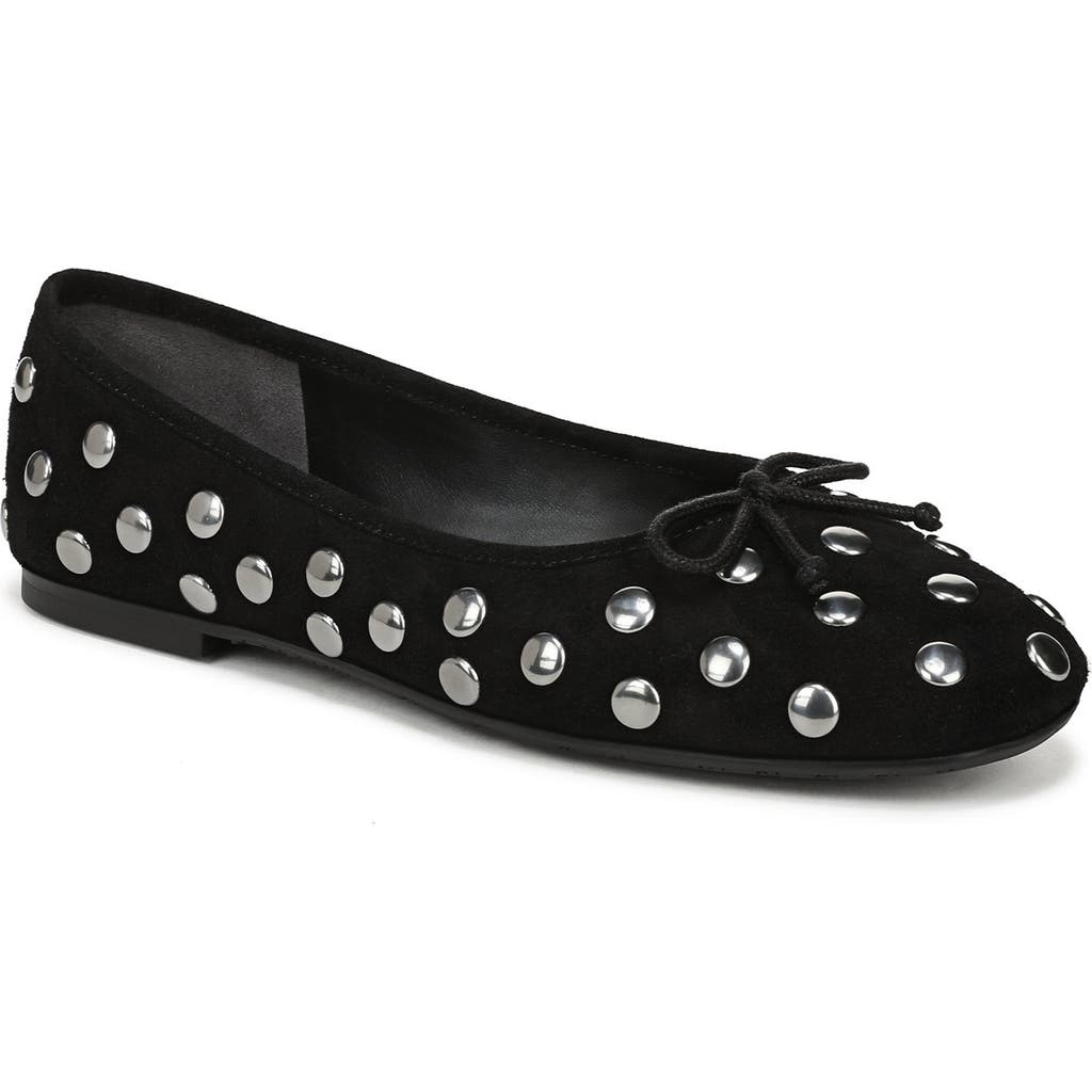 Sam Edelman Alie Studded Ballet Flats In Black