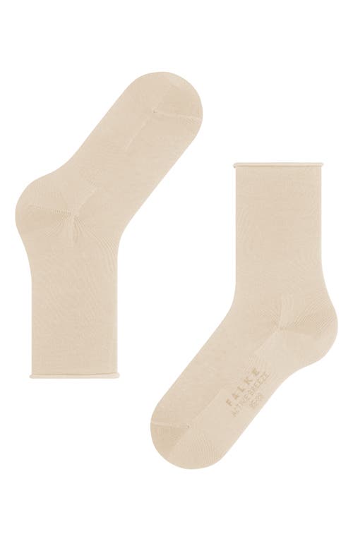 Falke Active Breeze Crew Socks In Cream