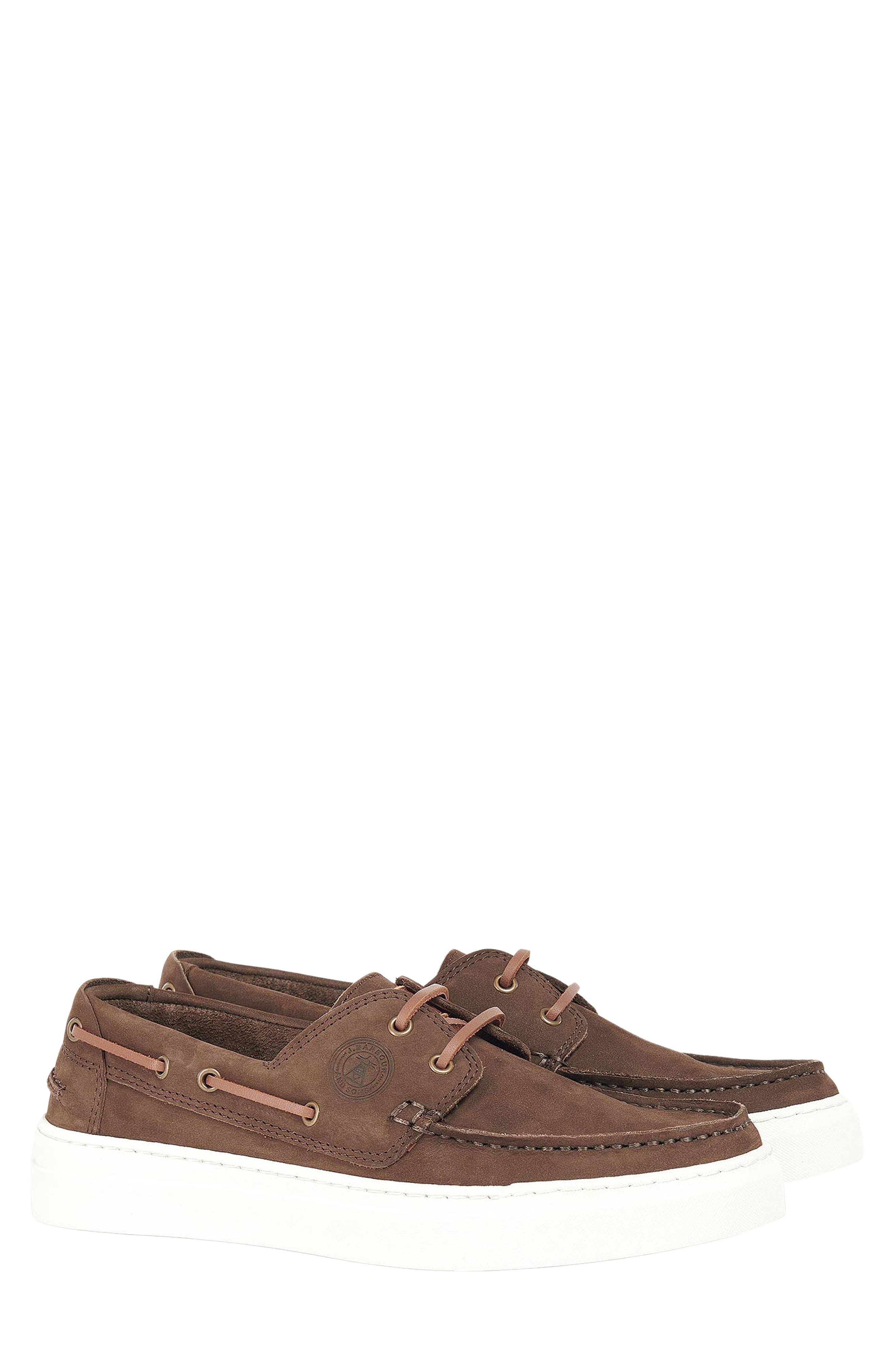 Barbour Bosun Boat Shoe, Main, color, 
