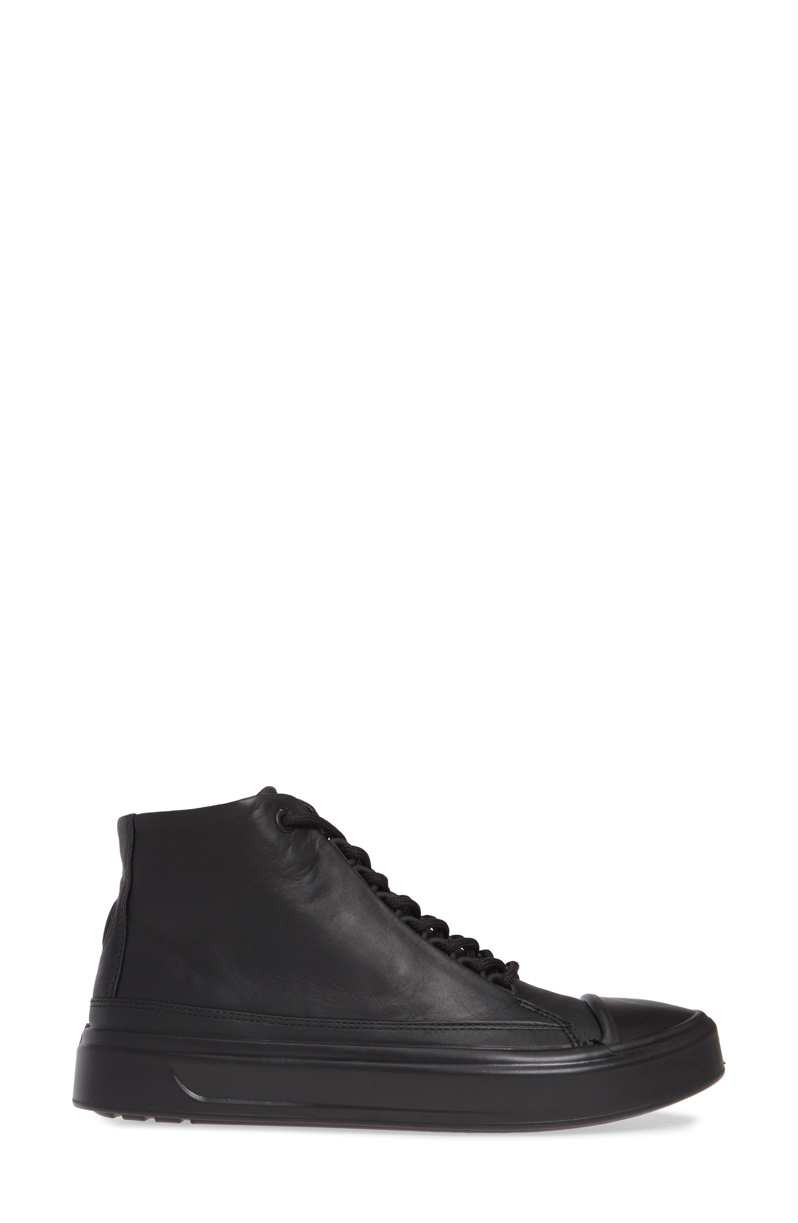 ECCO Flexure Cap Toe High Top Sneaker, Alternate, color, 