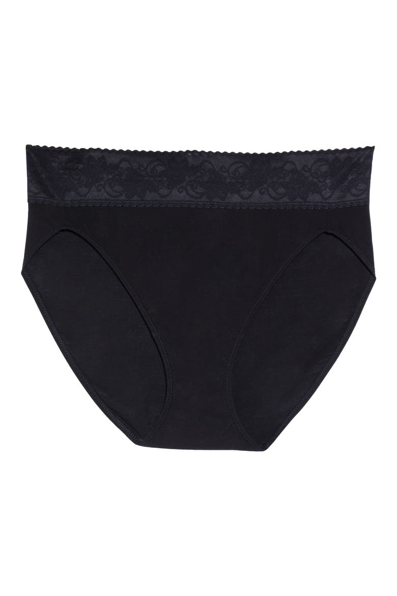 Comfort Touch High Leg Briefs, Alternate, color, BLACK