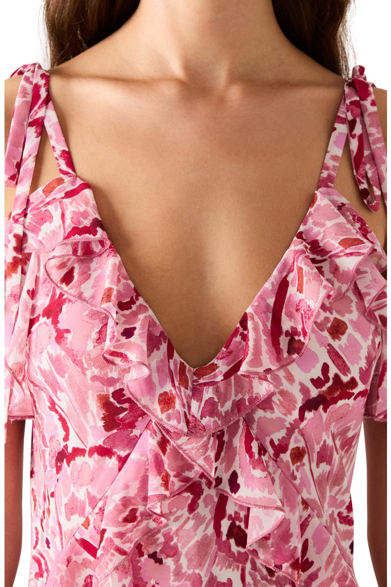 Adalina Maxi Dress, Alternate, color, PINK CHECK