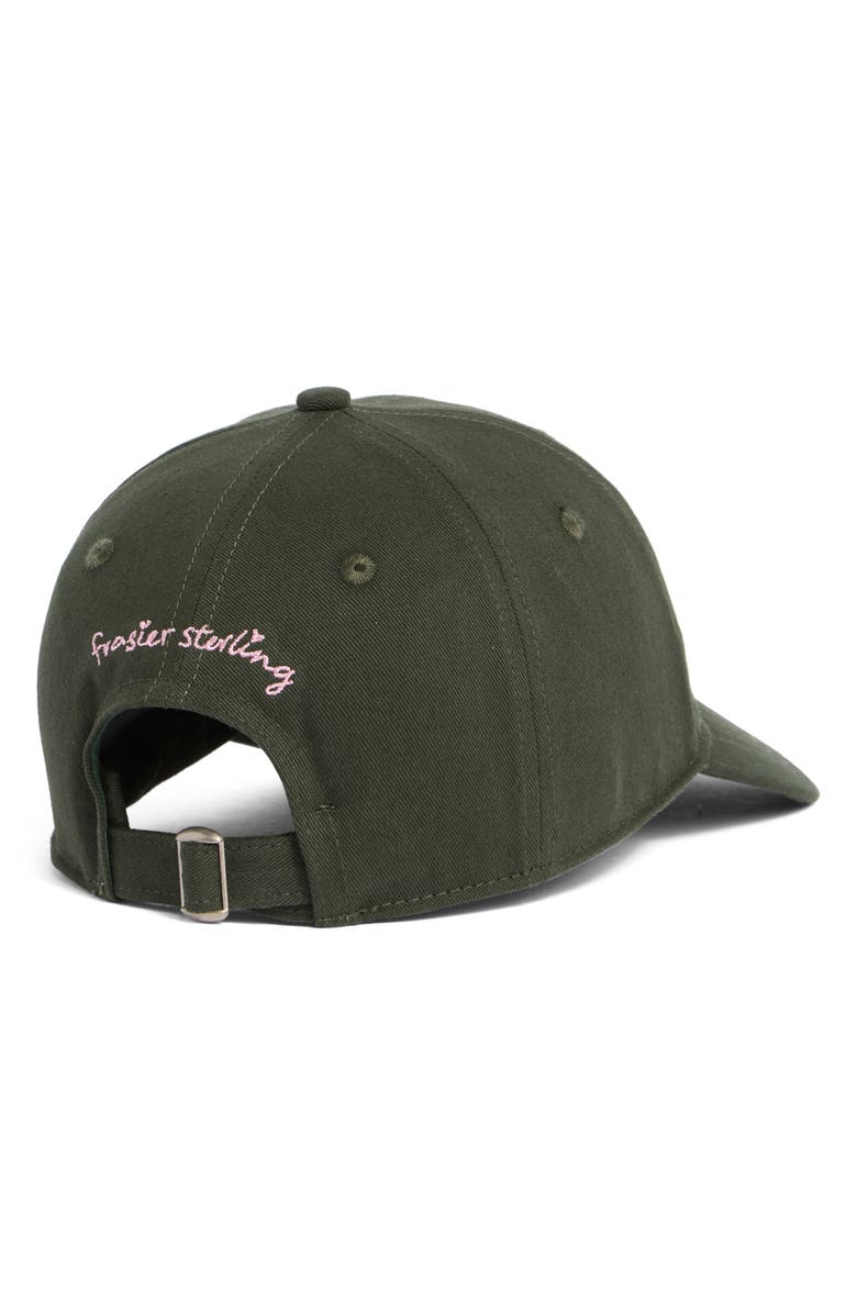 FRASIER STERLING Mistletoe Embroidered Baseball Cap, Alternate, color, Green