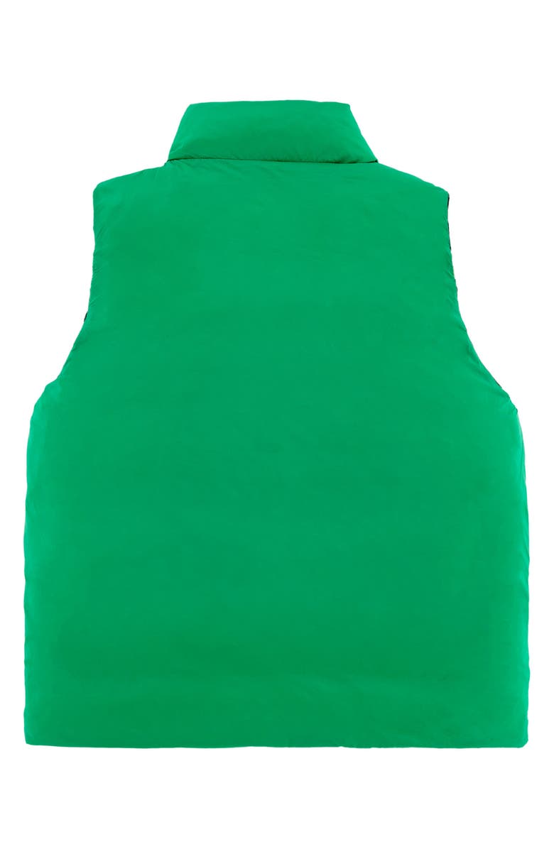 CALONIE Kids' Casey Reversible Down Puffer Vest, Alternate, color, Green
