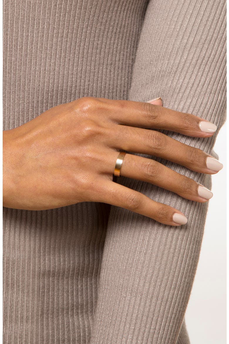 Gold Cigar Band Ring, Alternate, color, YELLOW GOLD