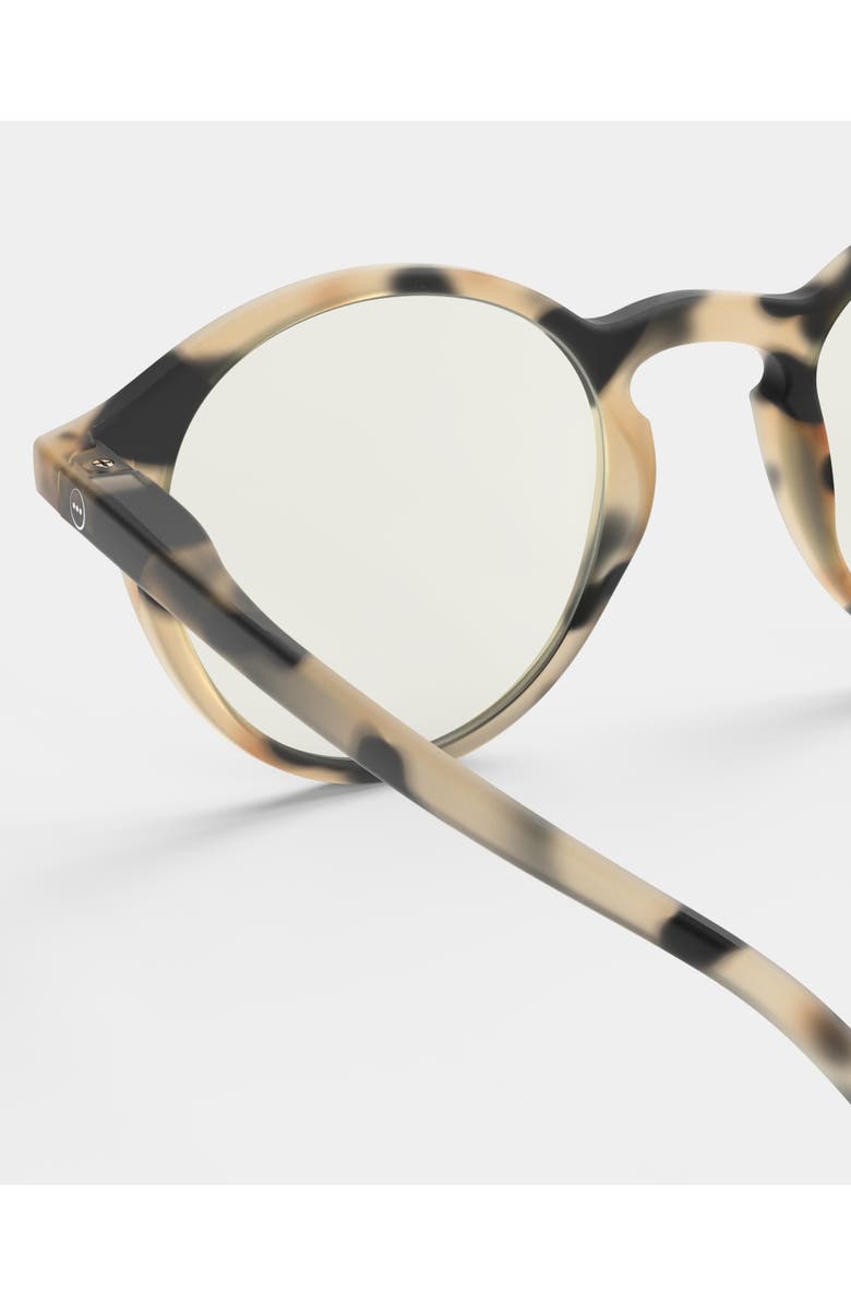 IZIPIZI #D 48mm Pantos Screen Glasses, Alternate, color, Light Tortoise