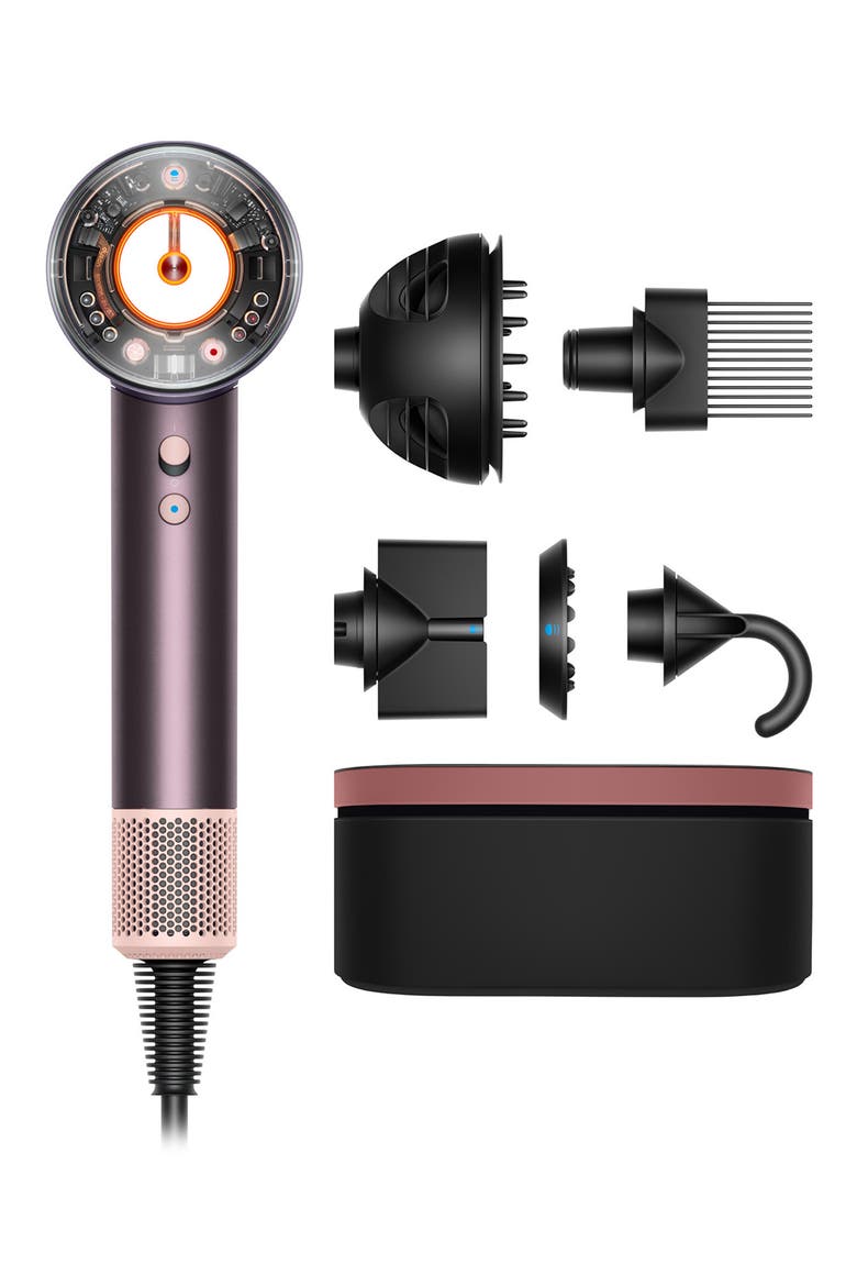 Limited Edition Supersonic Nural™ Hair Dryer in Jasper Plum, Main, color, JASPER PLUM