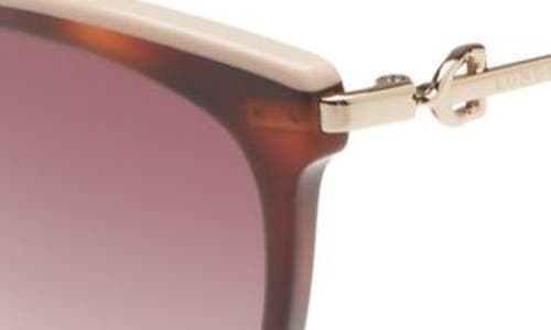 LONGCHAMP LONGCHAMP 55MM GRADIENT CAT EYE SUNGLASSES