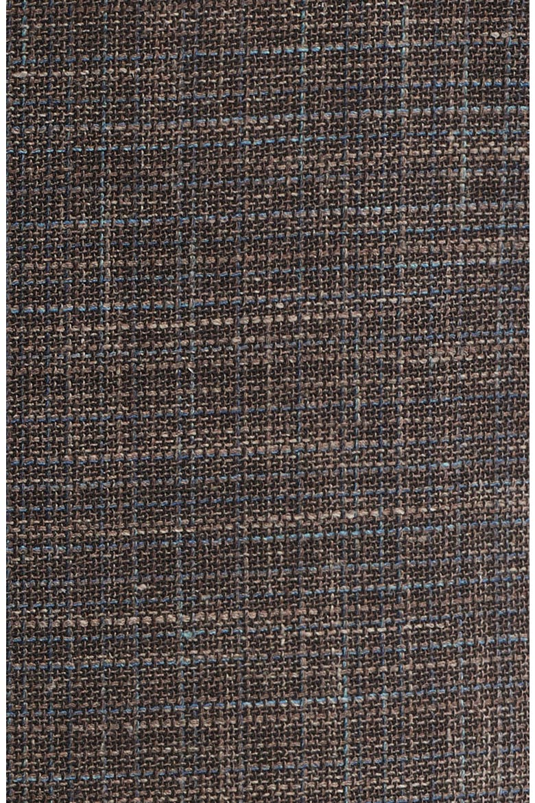 Hampton Brown Slub Wool Blend Sport Coat, Alternate, color, BROWN