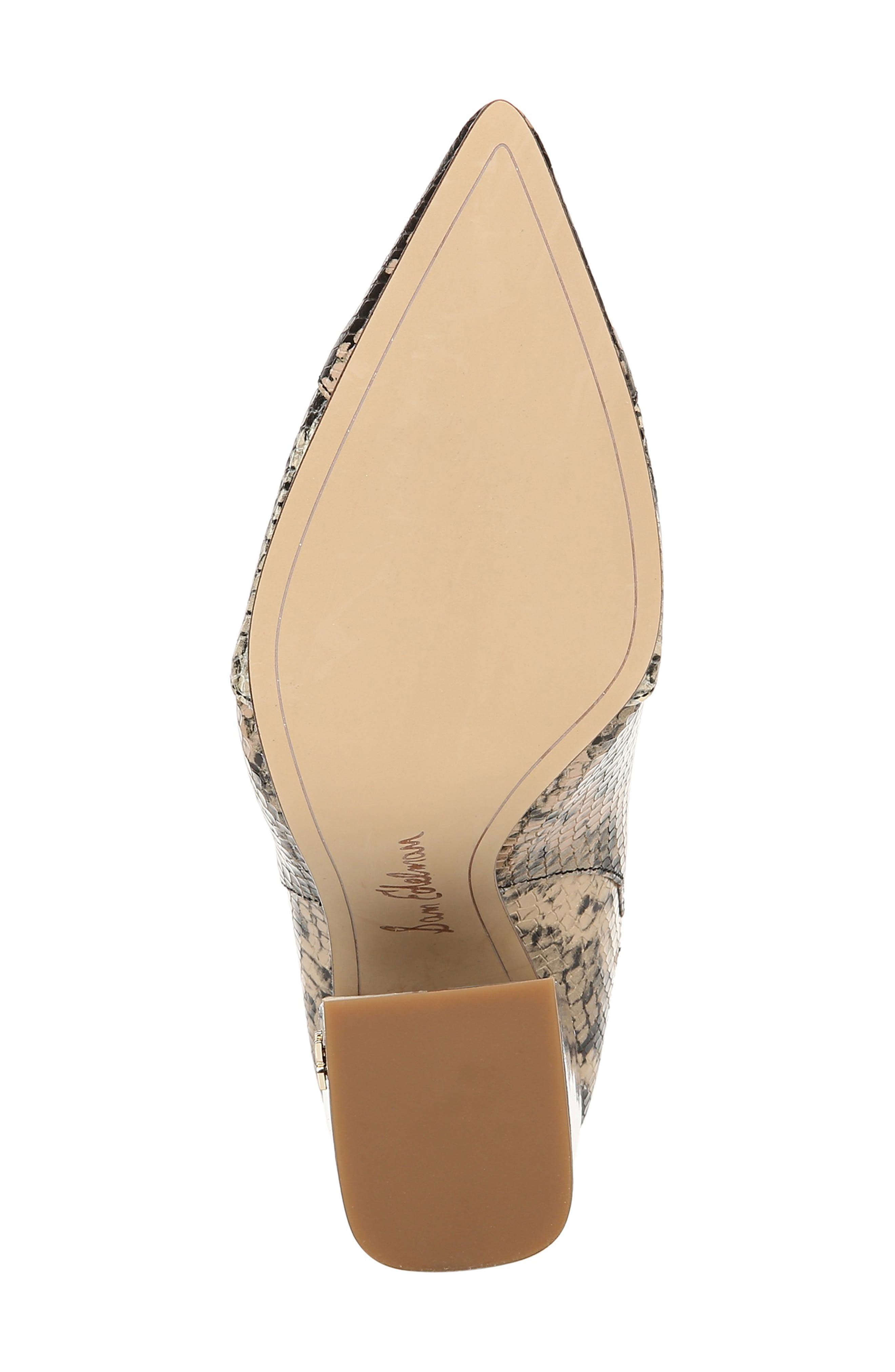 Reverie Pointed Toe Mule, Alternate, color, SNAKE PRINT LEATHER