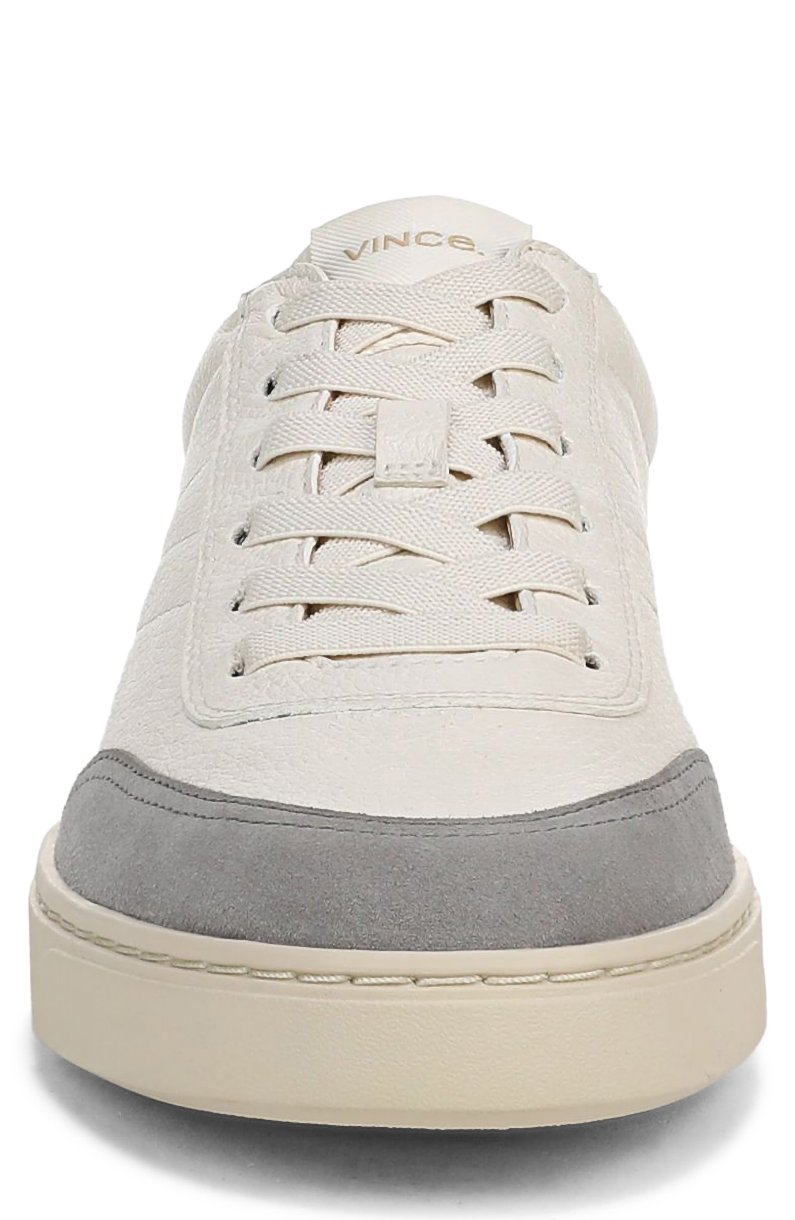 Vince Palm Sneaker, Alternate, color, Pebble White/Smoke Grey
