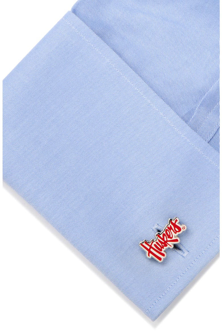 NCAA Collegiate Boston College University Eagles Cuff Links, Alternate, color, NEBRASKA CORNHUSKERS