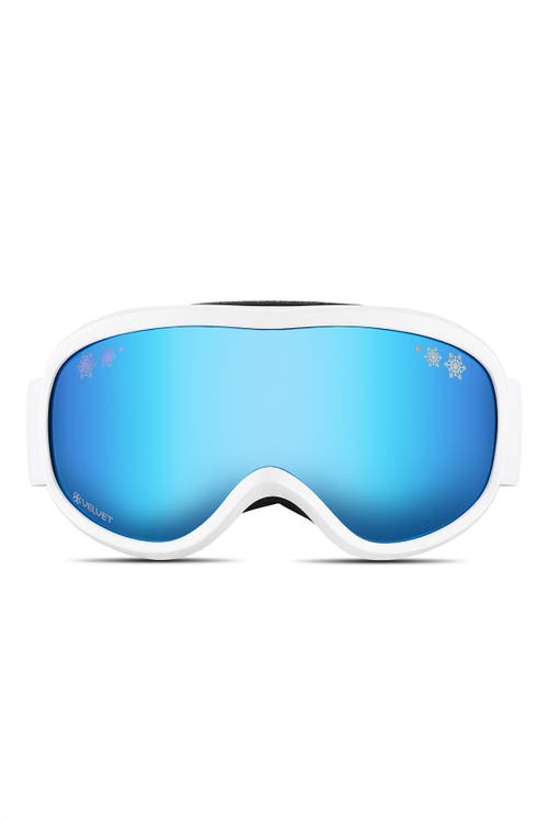 Velvet Eyewear Flurry Goggle in White 