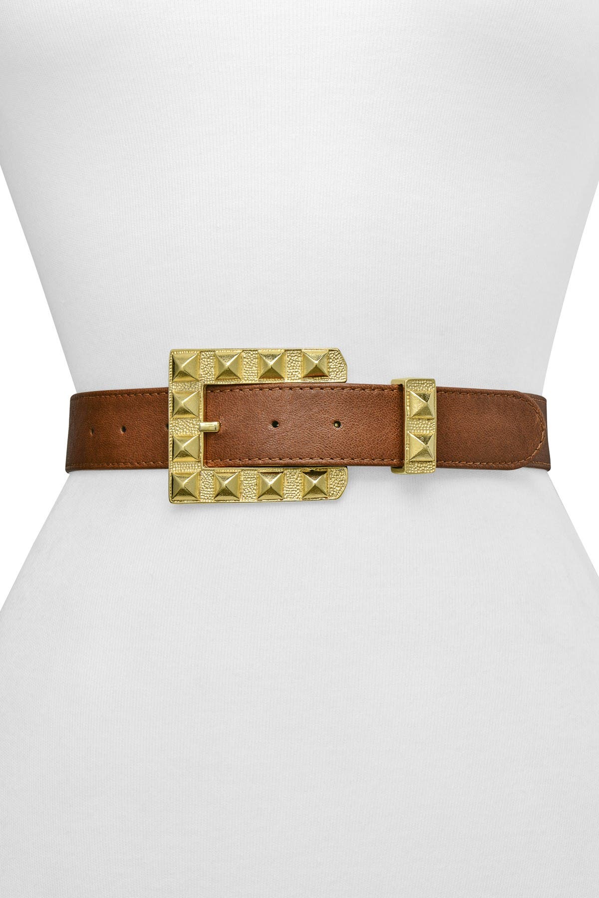 Raina Rai Square Buckle Belt