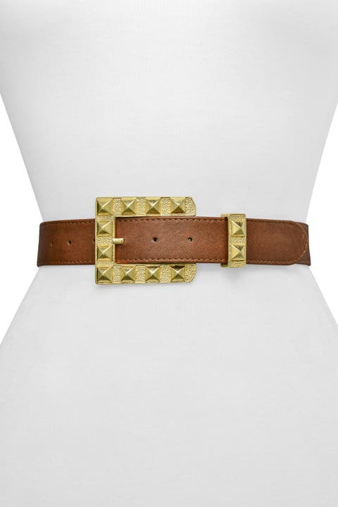 Rai Square Buckle Belt