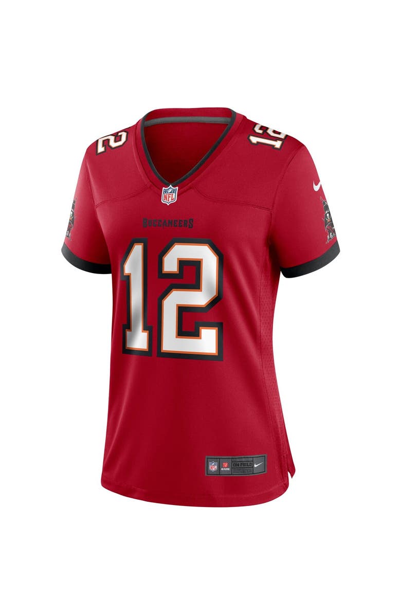 Nike Women's Nike Tom Brady Red Tampa Bay Buccaneers Game Jersey, Alternate, color, 